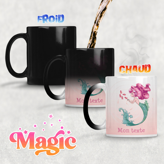 Tazza magica personalizzata - Sirena