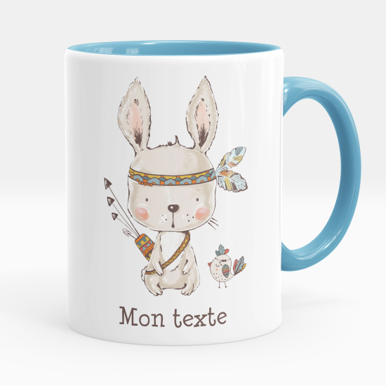 Tazza / Mug personalizzata - Coniglio indiano
