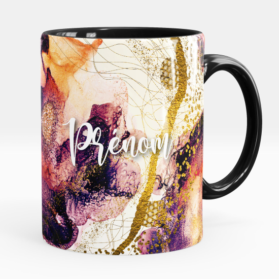 Tazza / Mug personalizzata - Effetto marmorizzato