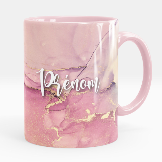 Tazza / Mug personalizzata - Effetto marmorizzato