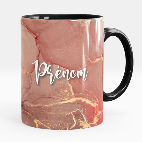 Tazza / Mug personalizzata - Effetto marmorizzato