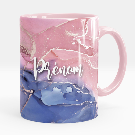 Tazza / Mug personalizzata - Effetto marmorizzato