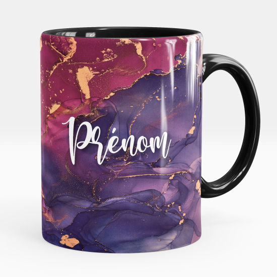 Tazza / Mug personalizzata - Effetto marmorizzato