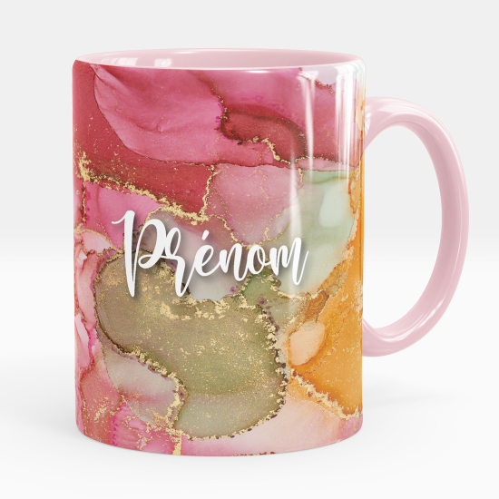 Tazza / Mug personalizzata - Effetto marmorizzato
