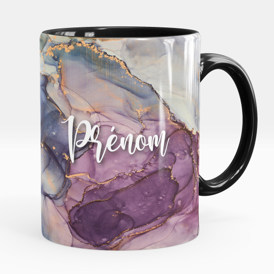 Tazza / Mug personalizzata - Effetto marmorizzato