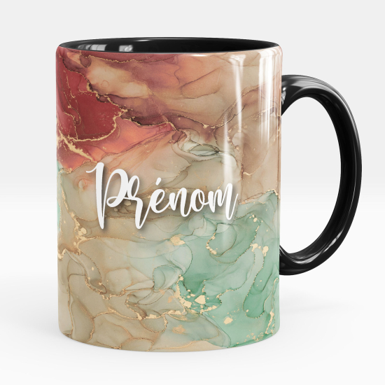Tazza / Mug personalizzata - Effetto marmorizzato