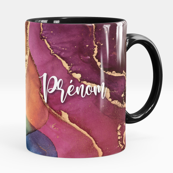 Tazza / Mug personalizzata - Effetto marmorizzato