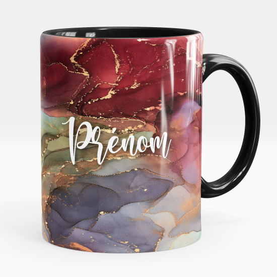 Tazza / Mug personalizzata - Effetto marmorizzato