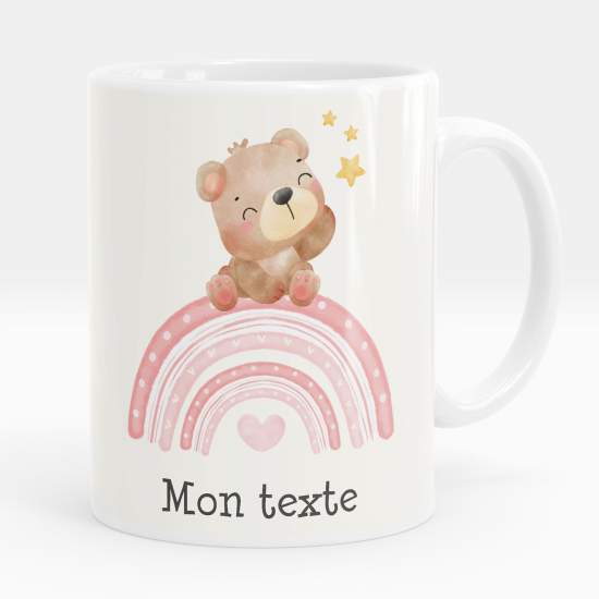 Tazza / Mug personalizzata - Orsetto arcobaleno
