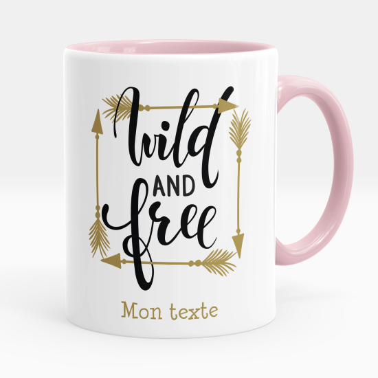 Tazza / Mug personalizzata - Selvaggio e libero