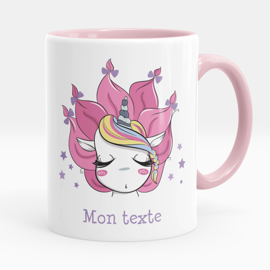Tazza / Mug personalizzata - Unicorno stelle