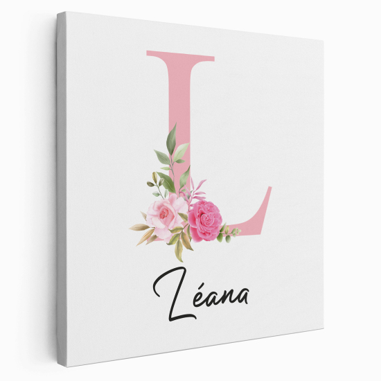 Tela monogram personalizzata - Lettera L