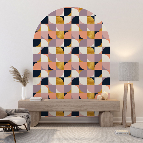 Adesivo Murale Arco - Motivo geometrico