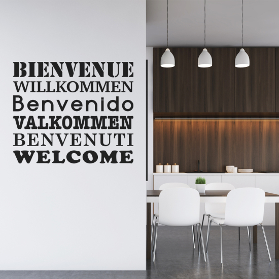 Adesivo Murale - Benvenuto