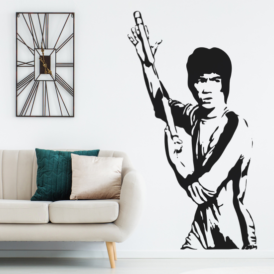 Adesivo Murale - Bruce Lee