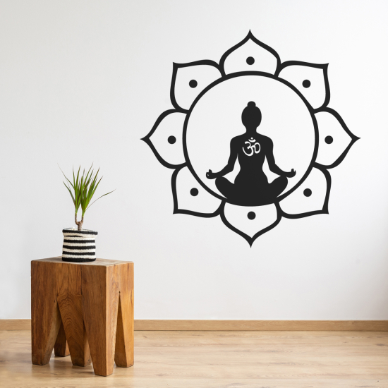 Adesivo Murale - Buddha OM