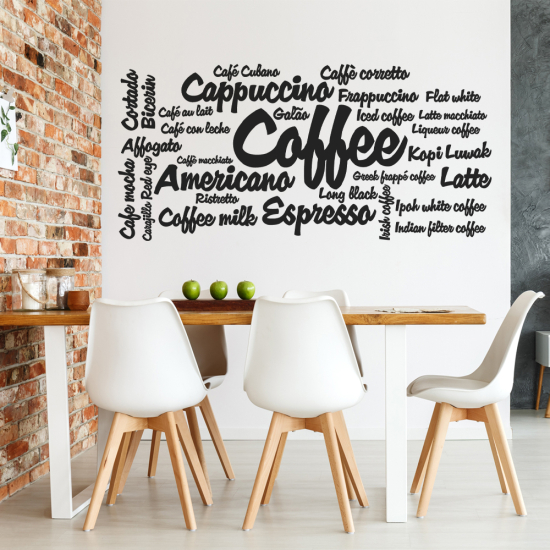 Adesivo Murale - Caffè