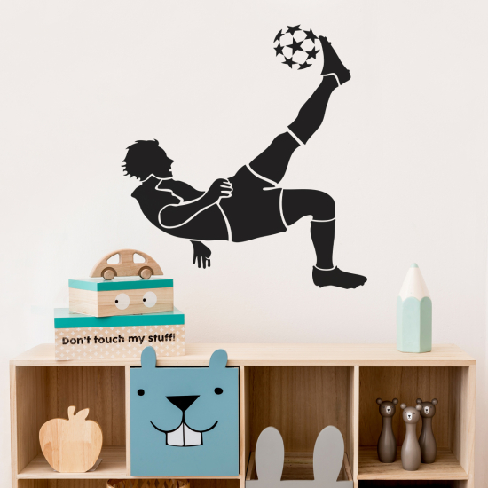 Adesivo Murale - Calciatore