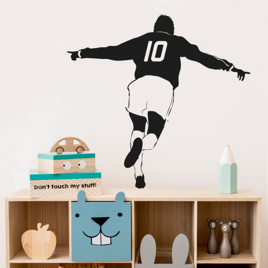 Adesivo Murale - Calciatore