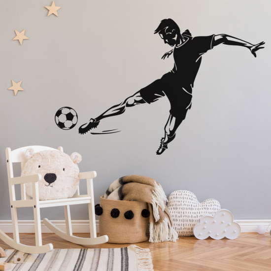 Adesivo Murale - Calciatore