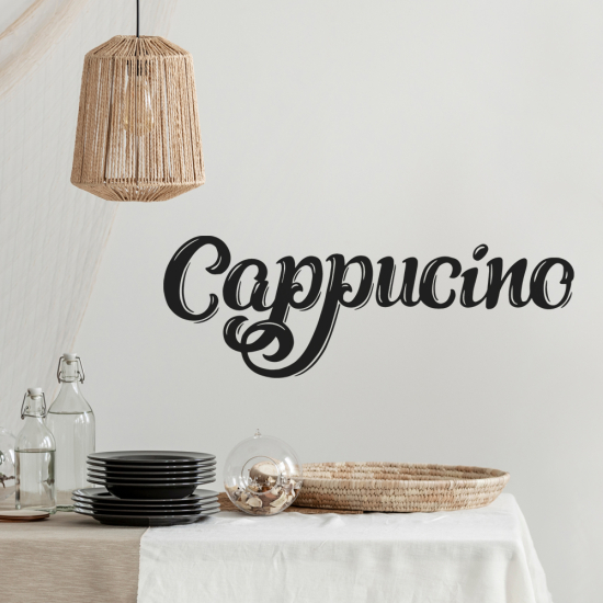 Adesivo Murale - Cappuccino