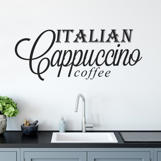 Adesivo Murale - Cappuccino