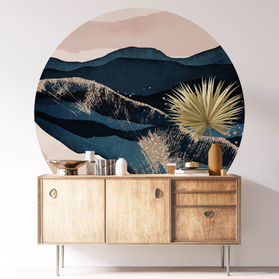 Adesivo Murale Cerchio / Rotondo - Boho