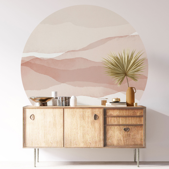 Adesivo Murale Cerchio / Rotondo - Boho