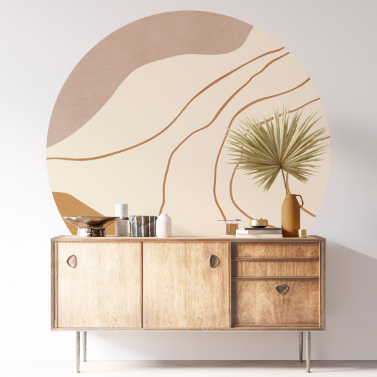 Adesivo Murale Cerchio / Rotondo - Boho