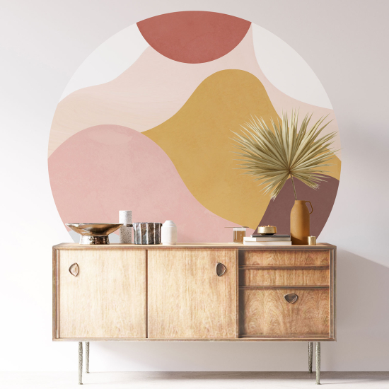 Adesivo Murale Cerchio / Rotondo - Boho