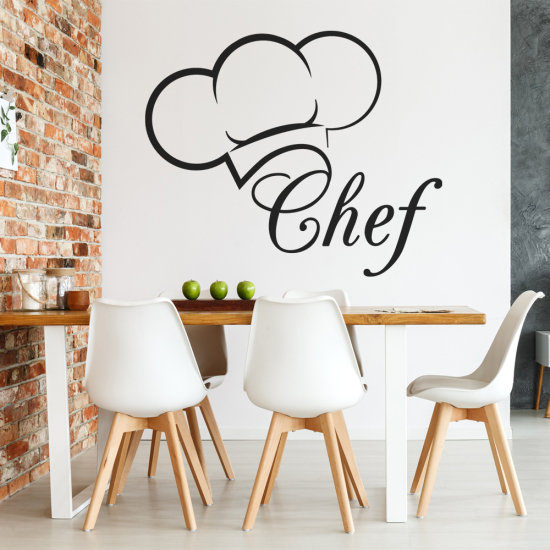 Adesivo Murale - Chef di cucina