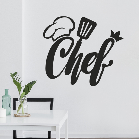 Adesivo Murale - Chef di cucina
