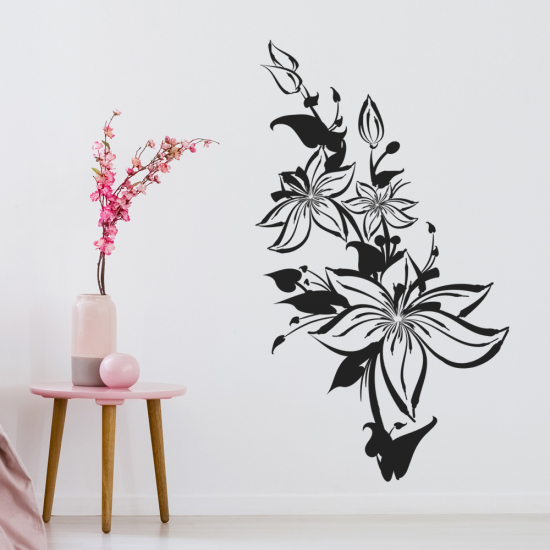 Adesivo Murale - Composizione floreale