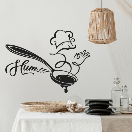 Adesivo Murale - Cucina Hum!!!