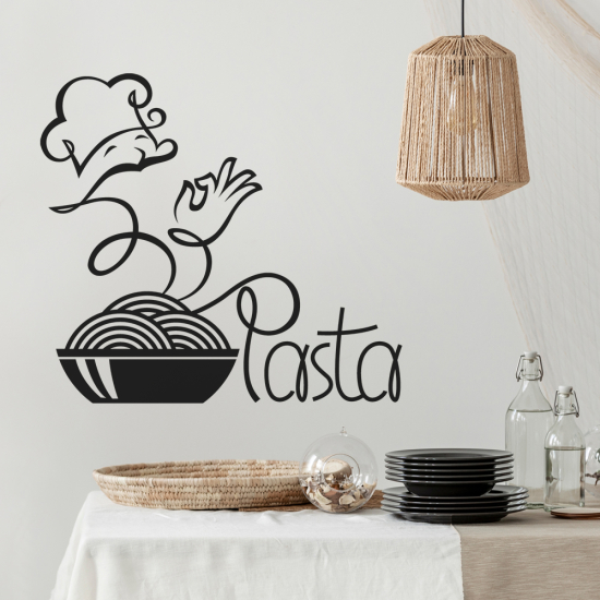 Adesivo Murale - Cucina Pasta