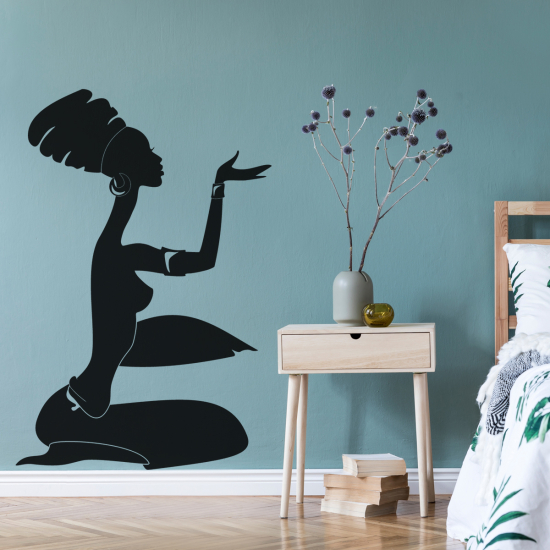 Adesivo Murale - Donna africana