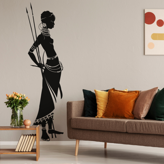 Adesivo Murale - Donna africana