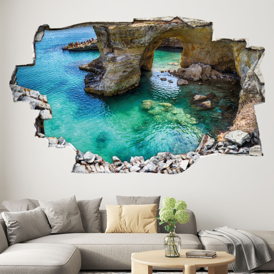 Adesivo murale effetto 3D - Mercoledì