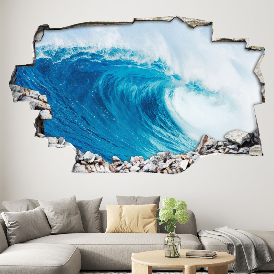 Adesivo murale effetto 3D - Vago