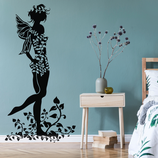 Adesivo Murale - Fata Fiori