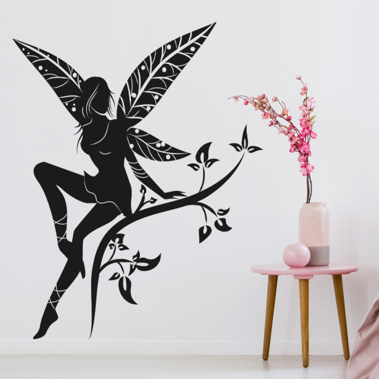 Adesivo Murale - Fata Fiori