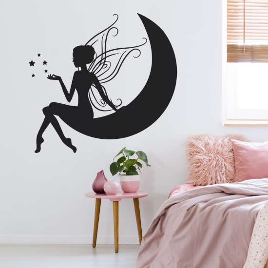 Adesivo Murale - Fata Luna