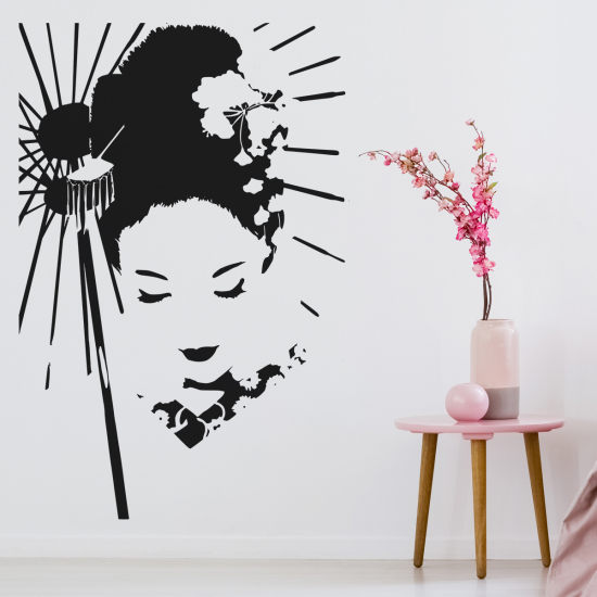 Adesivo Murale - Geisha