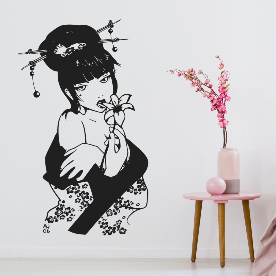 Adesivo Murale - Geisha