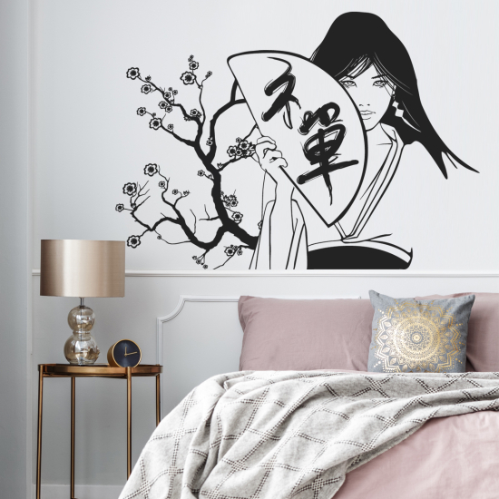 Adesivo Murale - Geisha