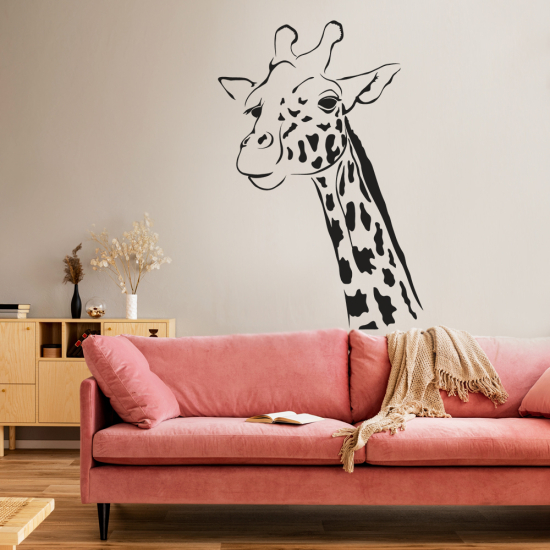 Adesivo Murale - Giraffa