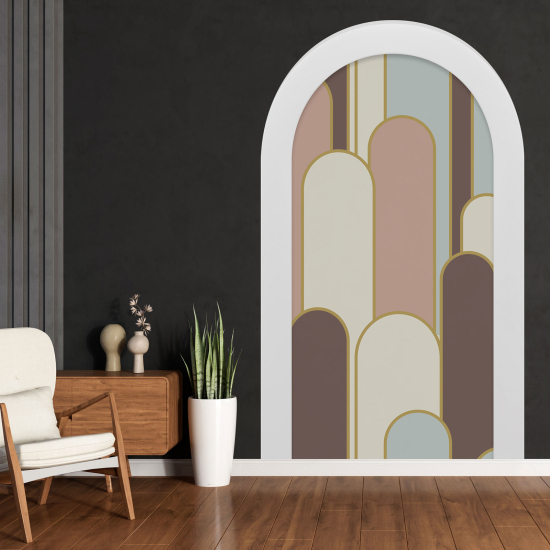Adesivo Murale - Illusione ottica - Arco - Arches Design
