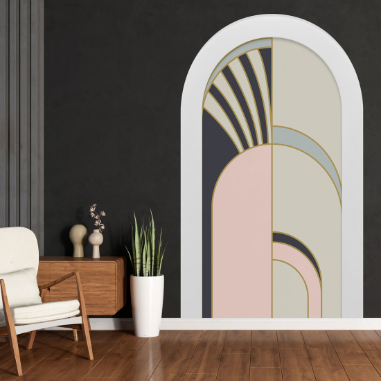 Adesivo Murale - Illusione ottica - Arco - Arches Design