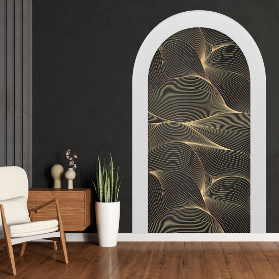 Adesivo Murale - Illusione ottica - Arco - Design