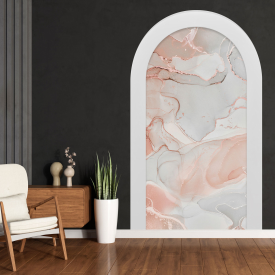 Adesivo Murale - Illusione ottica - Arco - Design